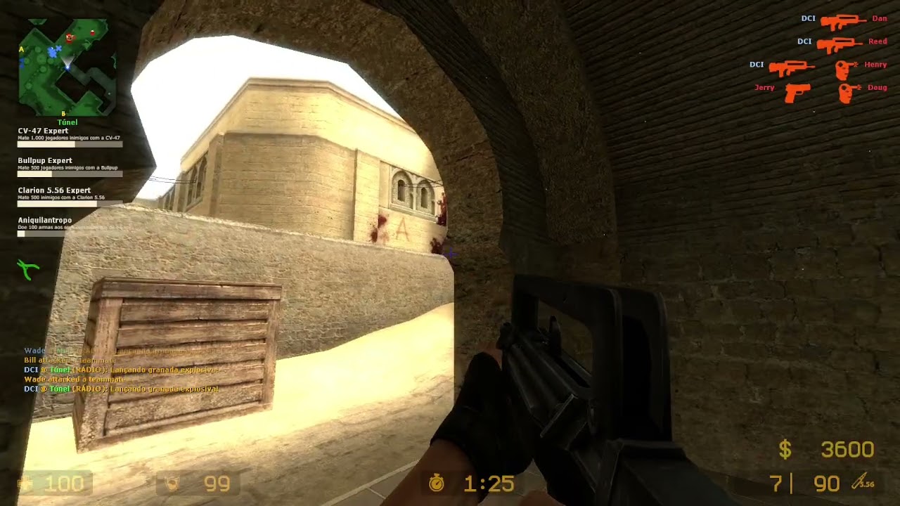 Jogando Cszin mais usando a Famas (CSS 04)