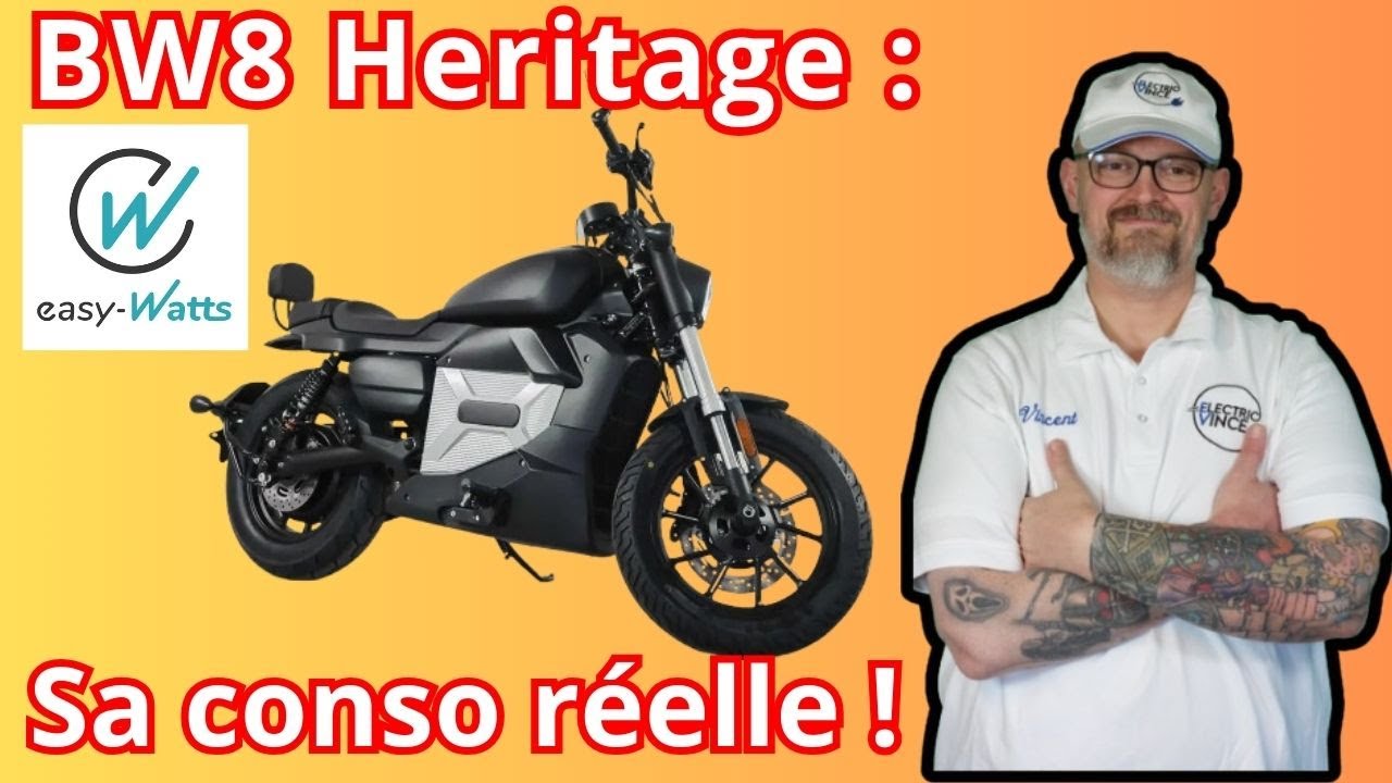 Moto BW8 de chez EASY-WATTS : je calcule sa conso réelle. Est-ce vraiment intéressant ?