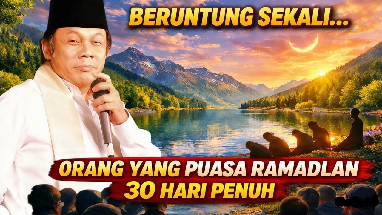 KH Zainuddin MZ: Beruntunglah Orang yang Puasa Ramadhan 30 Hari Penuh