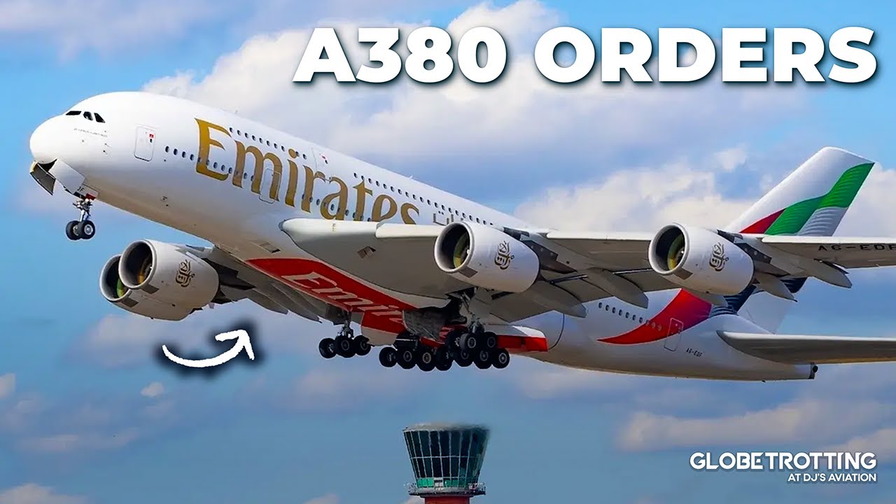 Огромные заказы Emirates на самолеты A380