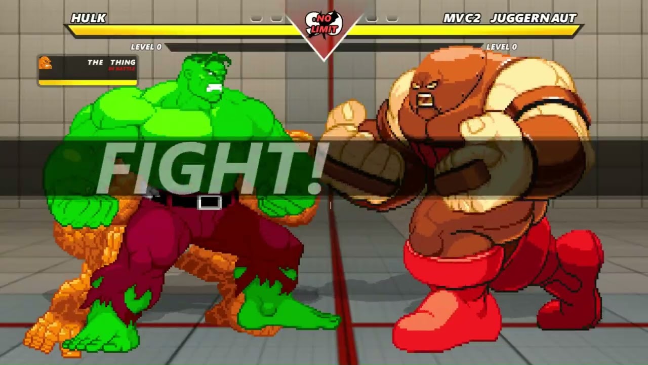 SUPERPOWERED JUGGERNAUT vs HULK & THE THING 💥 EPIC BATTLE