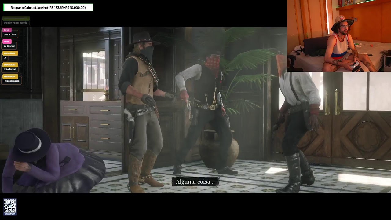 LIVE 19/365 🤙🏻💛 RED DEAD REDEMPTION PELA PRIMEIRA VEZ 🤙🏻💛 Live Não Acaba Até ZERAR!! PARTE 3
