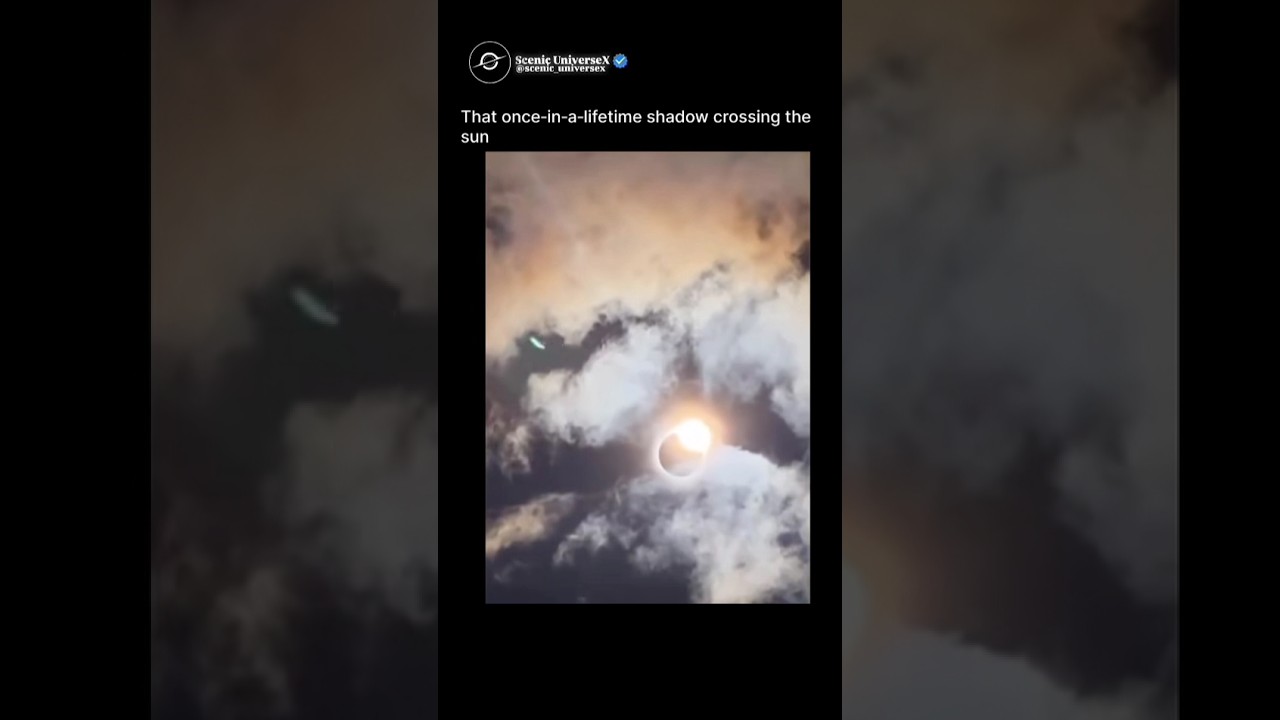 A Rare Total Solar Eclispe! 🌞😲