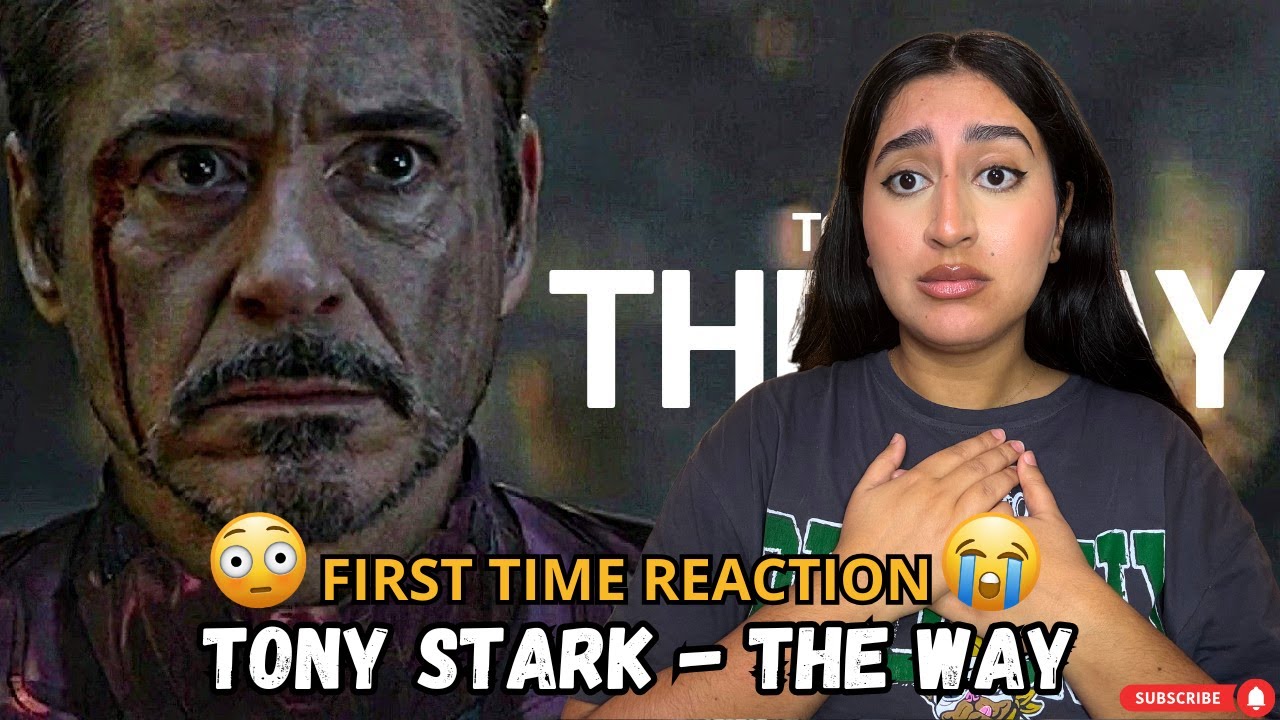 Marvel Fan reacts to Iron man tribute ! Tony Stark | The Way First time REACTION