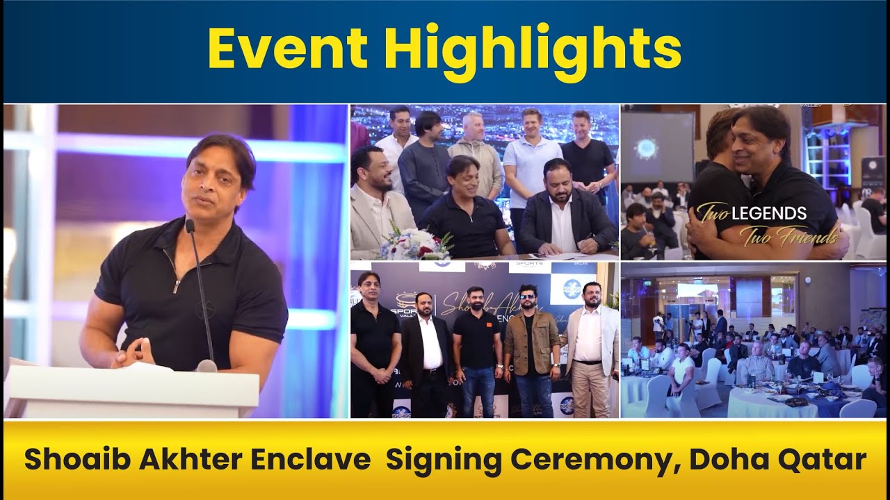 Shoaib Akhtar Enclave | Blue World City Sports Valley | @SapphirePropertiesofficial