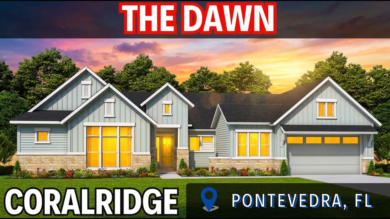 Inside Coral Ridge at Seabrook | The Dawn Luxury New Construction House Tour