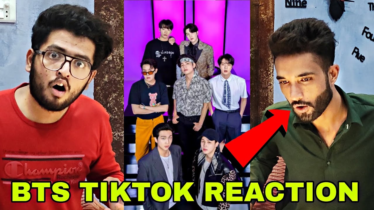First Time Reaction on BTS Hindi Mix TikTok Edits | Reaction Hub | Pooh Reacts