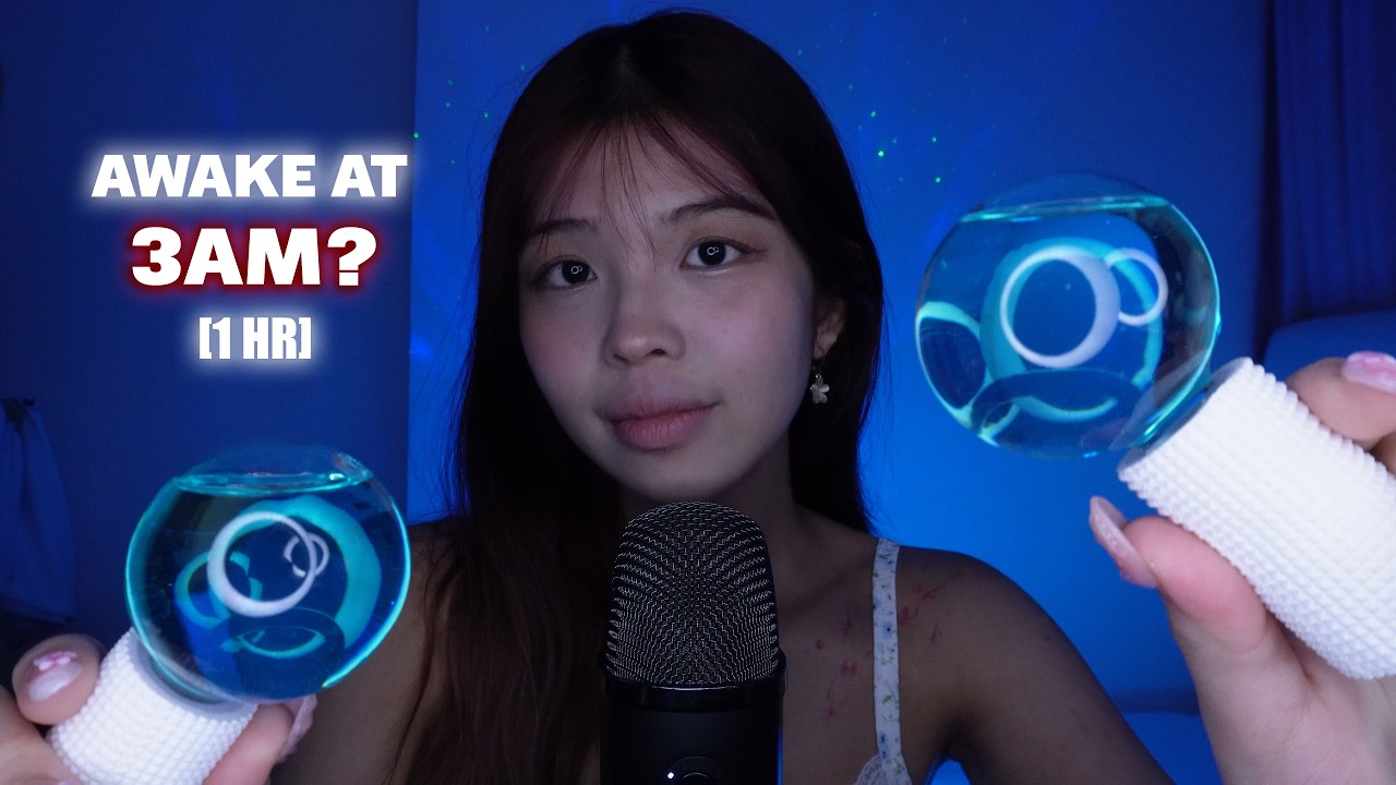 ASMR for people who are AWAKE at 3AM! (1HR)