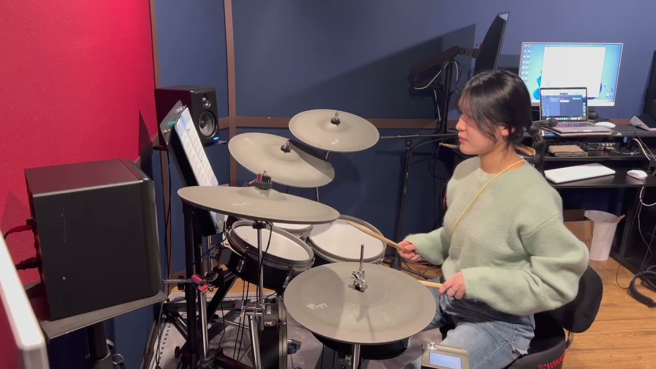 초보 드러머의 [데이식스_예뻤어] 드럼 연주🥁