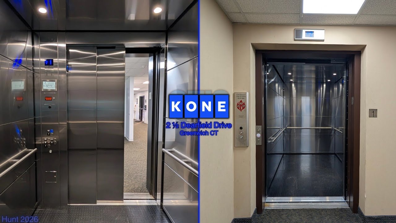 KONE MonoSpace Flex DX (fmr. OTIS Lexan) MRL Traction Elevator | 2 ½ Dearfield Drive, Greenwich CT