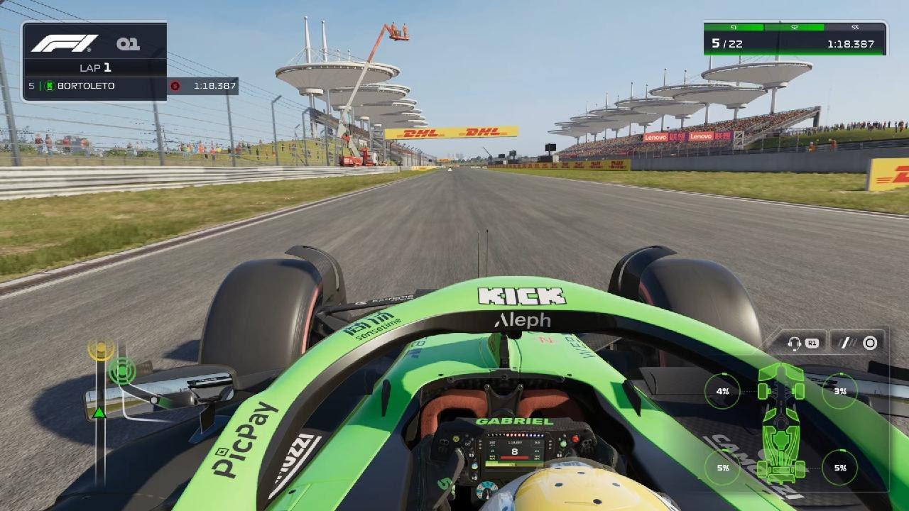 F1 25 Gabriel Bortoleto Career Mode Qualifying At China Grand Prix