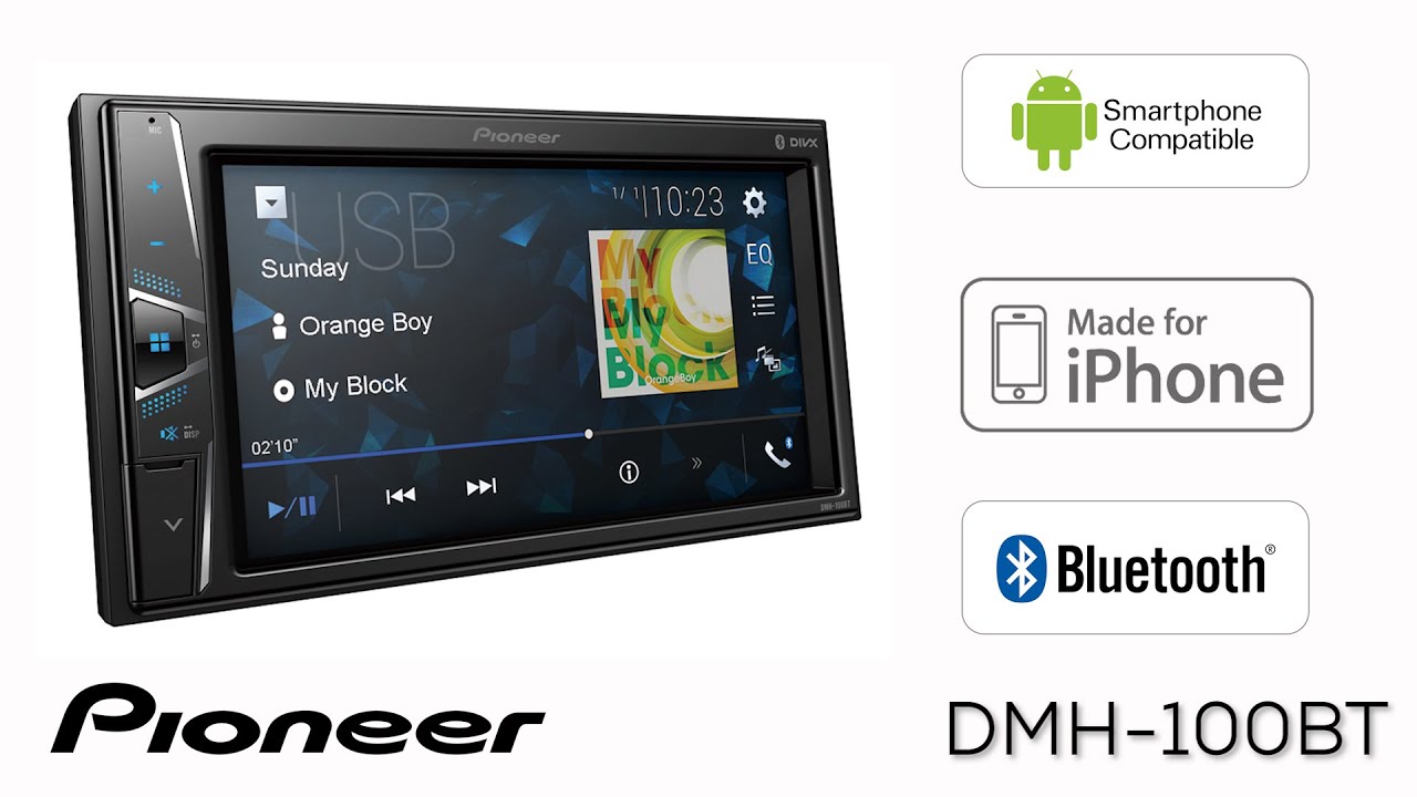 Pioneer DMH-100BT &mdash; что в коробке?