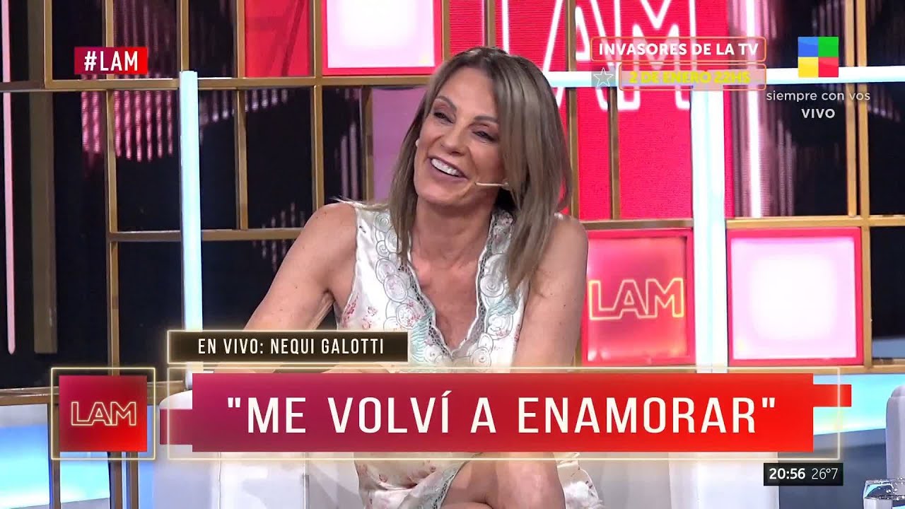 🎙️ Nequi Galotti superó el duelo y volvió a enamorarse: 