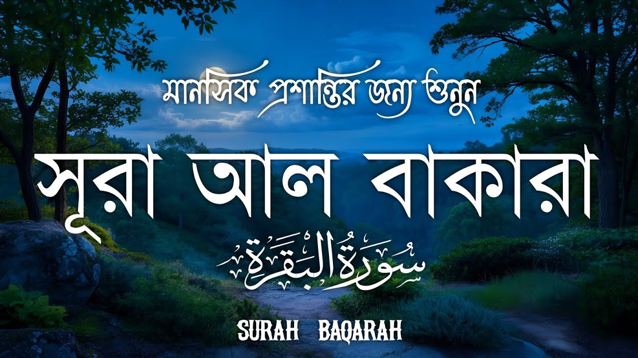 ঘরের উন্নতির জন্য সূরা বাকারা প্রতিদিন শুনুন I Surah Al Baqarah Full Quran Recitation | Alaa Aqel