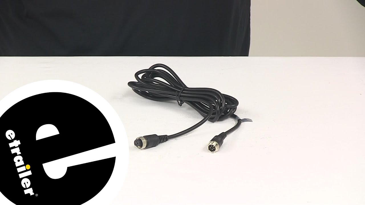 etrailer | Rear View Safety Camera Extension Cable Feature Review