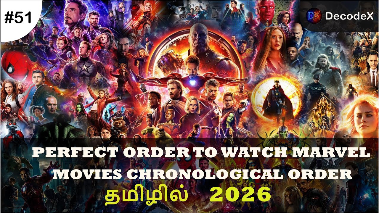 All Marvel Movies 51 Timeline Explained 🔥 | முழு MCU காலவரிசை (Must Watch) 2026
