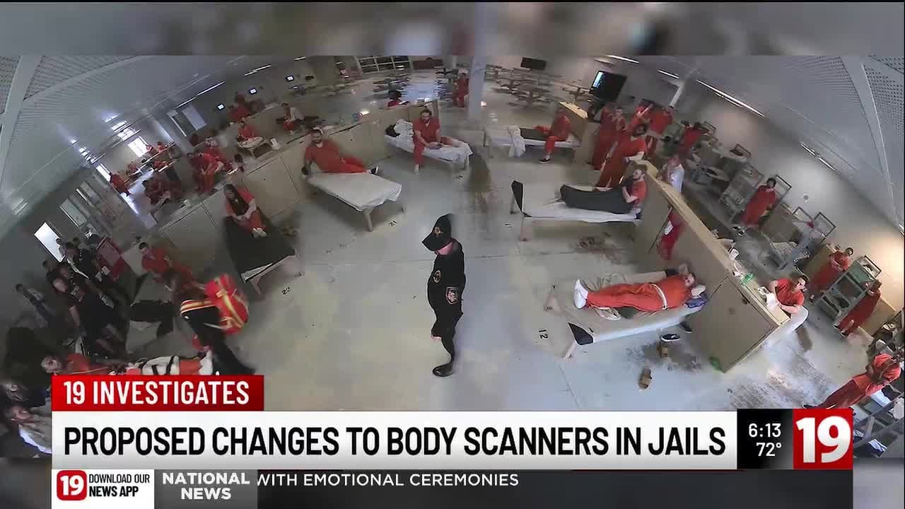 Proposed changes to body scanners in jails