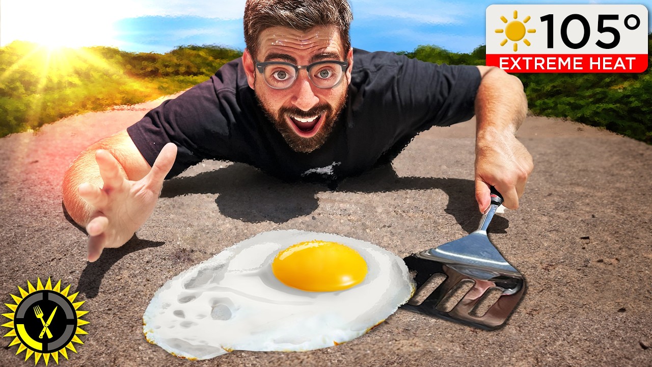 Food Theory: можно ли НА САМОМ ДЕЛЕ поджарить яичницу на тротуаре?