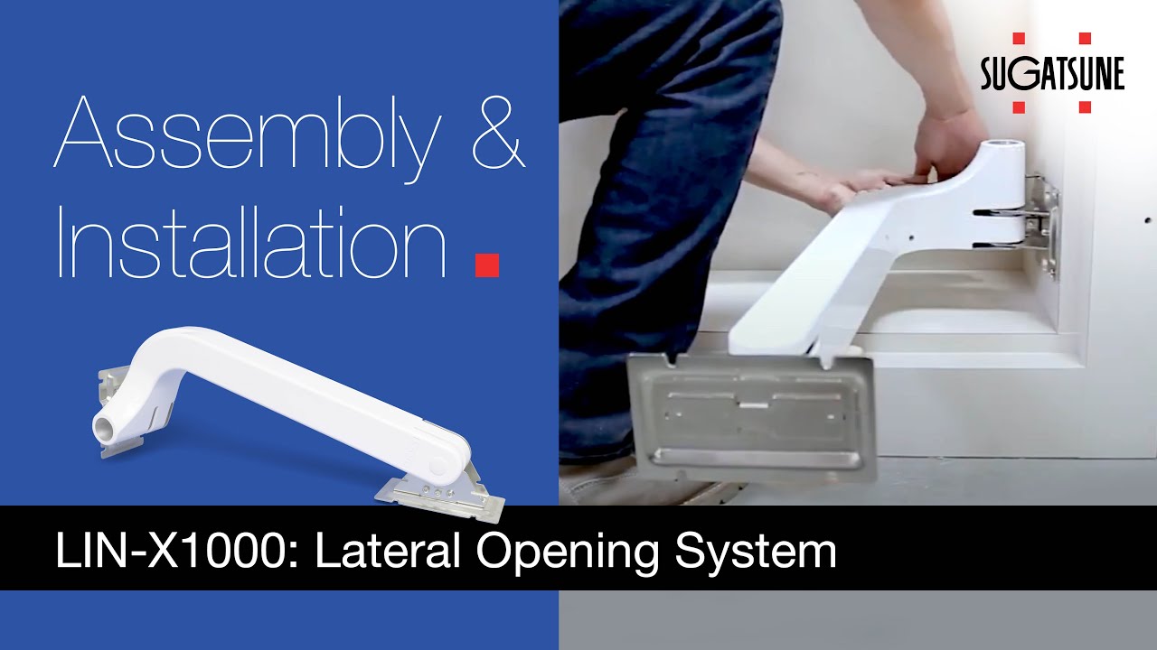 Sugatsune America - LIN-X1000 LATERAL OPENING SYSTEM INSTALLATION 2018