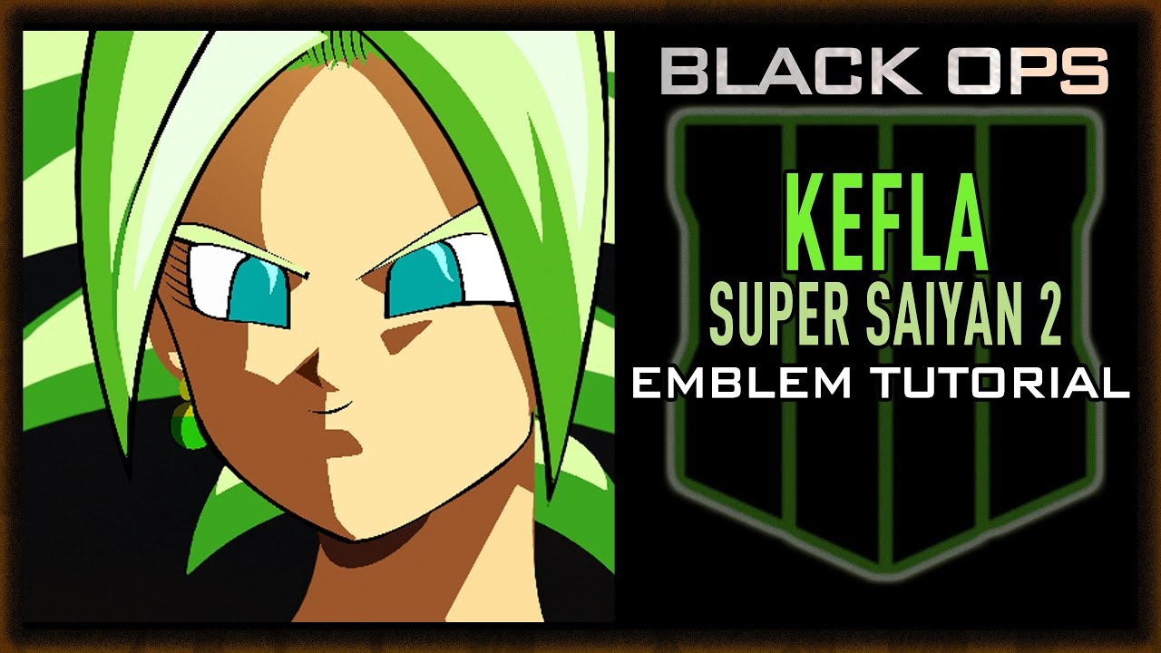 KEFLA SUPER SAIYAN Black Ops 4 Emblem Tutorial