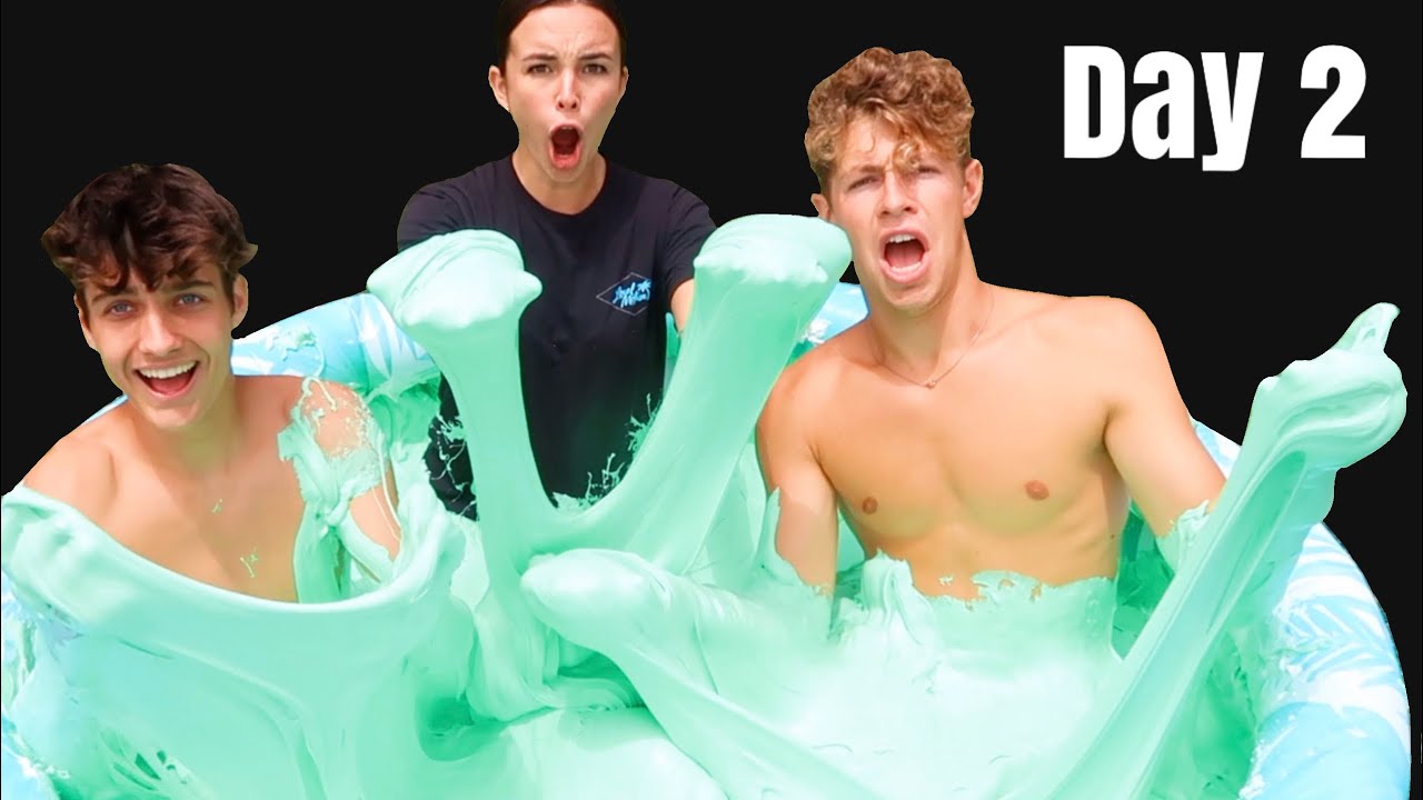 LAST TO LEAVE SLIME POOL WINS
