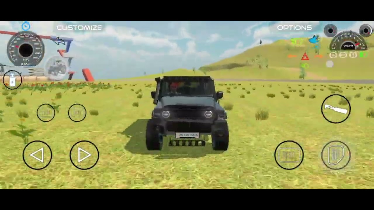 INDIAN VEHICLES SIMULATOR 3D Pahle Splendor se modified Thar se ghumta hai ALL CHECK ✅ CODE 