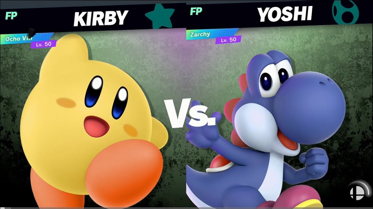 Amiibo Battles: Kirby vs Yoshi (Ocho VII vs Zarchy)