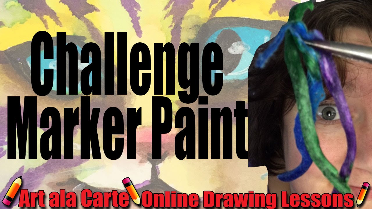 Cheap Paint Challenge Marker Paint