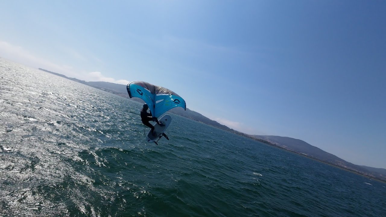 🌊🚀 Wing Foil Session | Minho River Adventures at Pedras Ruivas 🚀🌊
