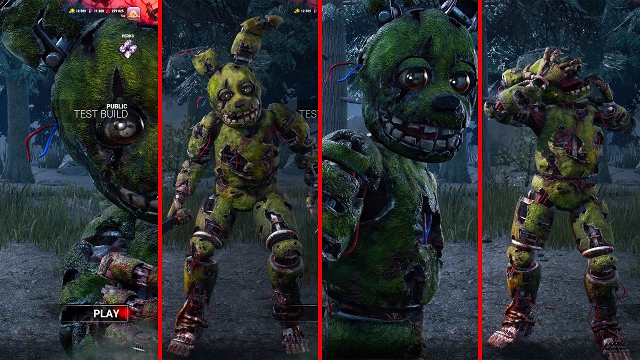 Dead by Daylight: Springtrap Lobby Animations