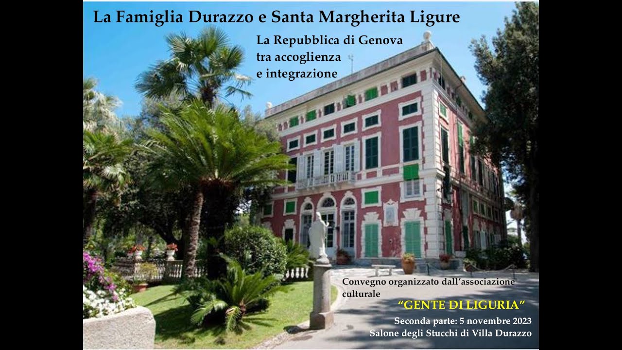 Convegno sulla Famiglia Durazzo: Seconda parte 6 novembre 2023