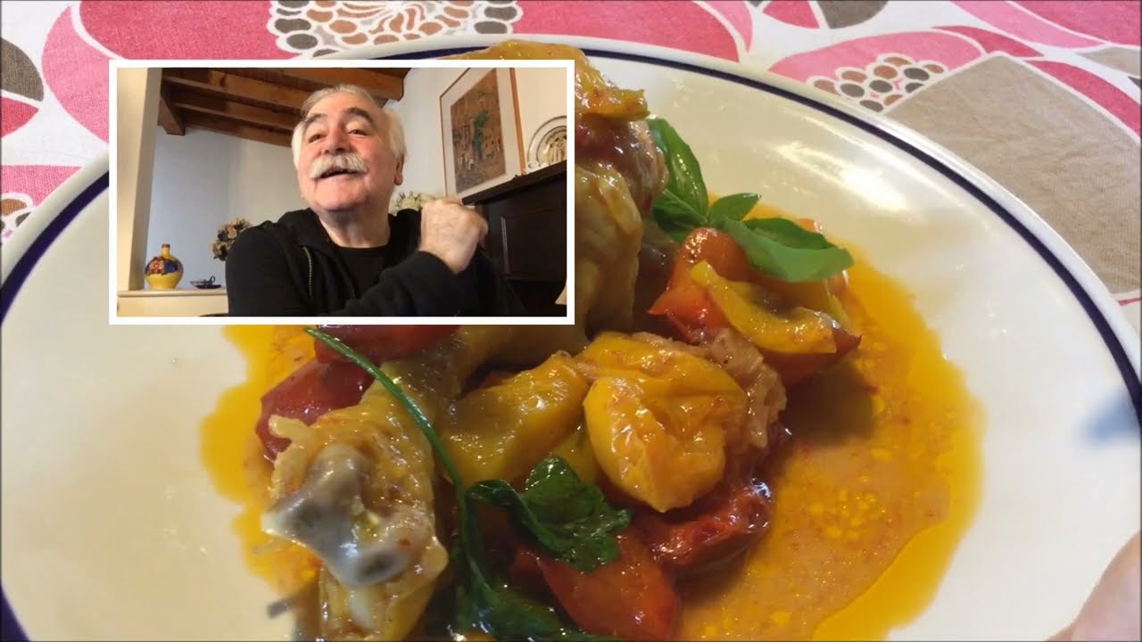 Pollo con i peperoni (videoricetta n° 1114)
