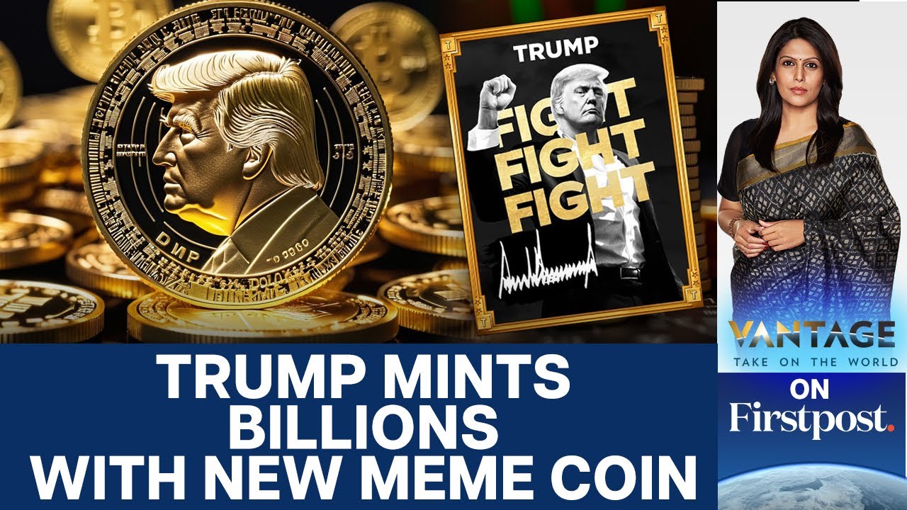 Trump Mints Billions After Releasing New Meme Cryptocurrency | Vantage with Palki Sharma | N18G