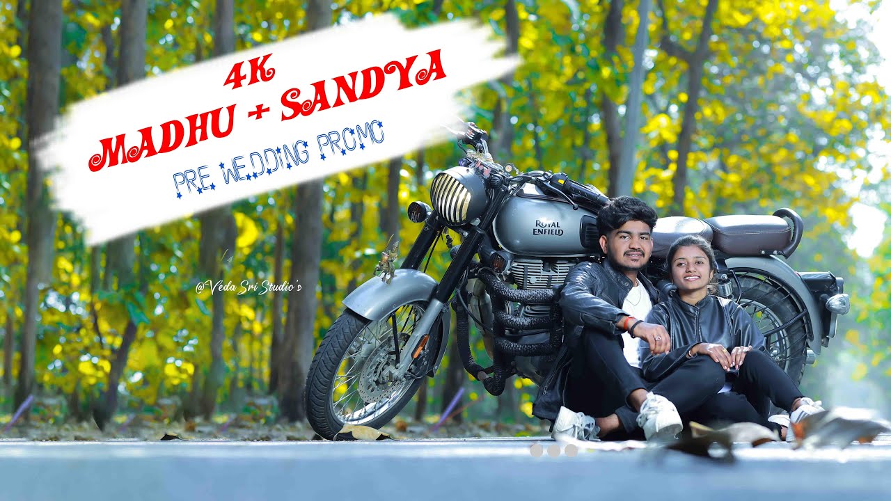 Latest Pre Wedding Song | Madhu + Sandya | Veda Sri Studio | 4k | 2025 |
