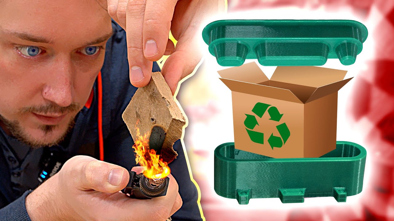 RECYCLAGE : Tous les CARTONS deviennent DUR COMME DU BOIS !