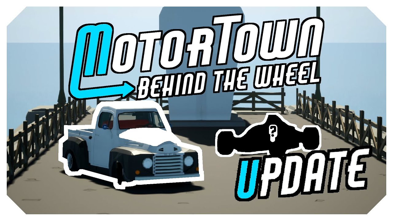 New insanely fun update in MotorTown! Drifting with wheel cam and racing in a ______ race car!