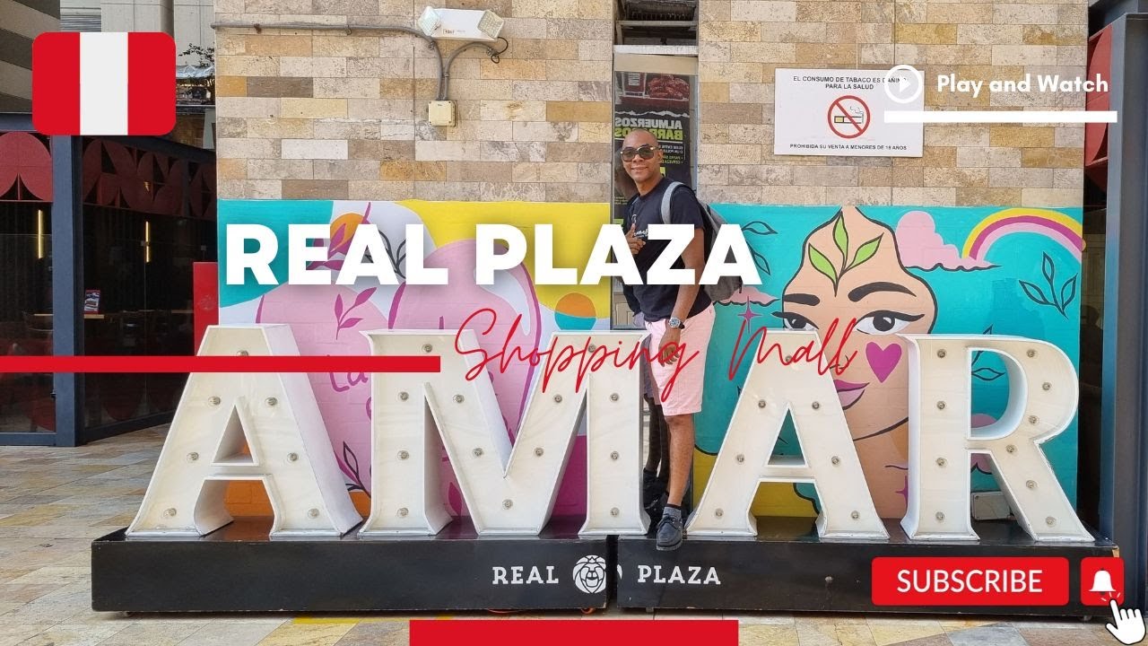 🇵🇪 Visiting Real Plaza Shopping Mall Lima | Perú (2023) - 4K