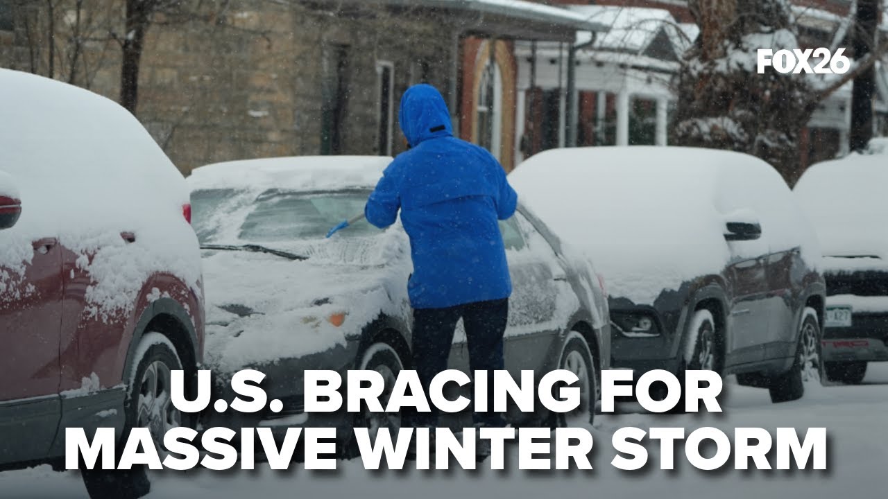 Massive winter storm to slam most of US with snow and ice, forecasters predict