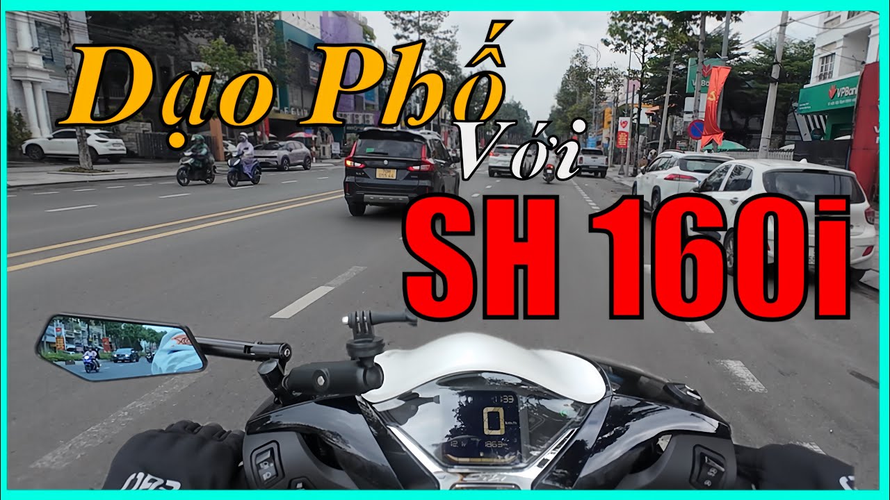 SH160i Dạo Phố Biên Hoà Chill | Honda SH160i | Motovlog 01