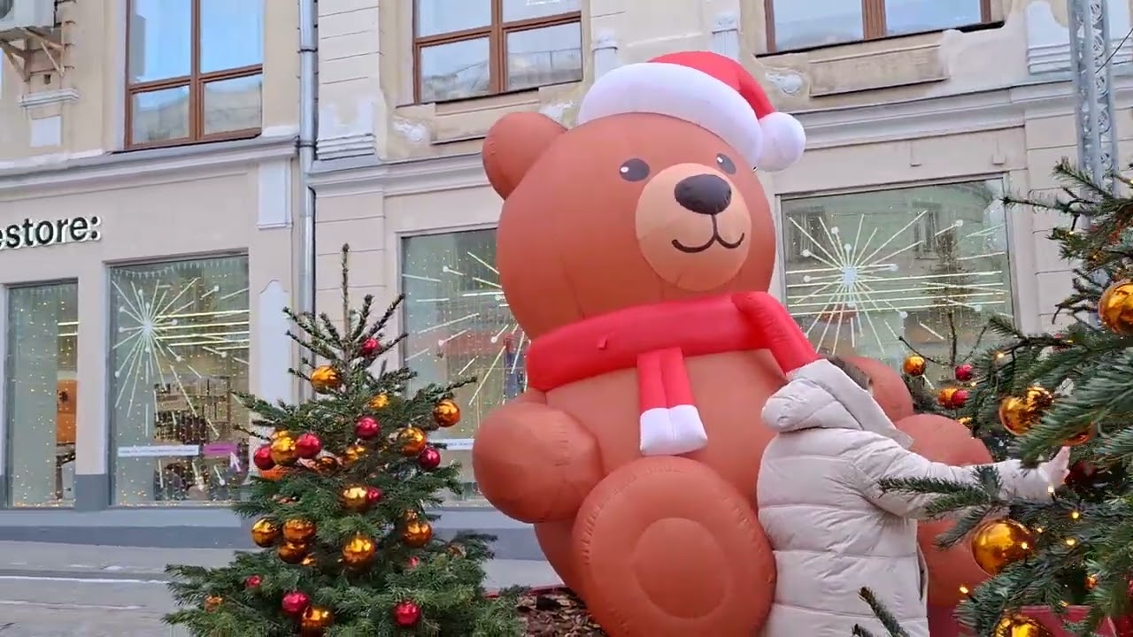 Рождественская ярмарка на Тверской, Кузнецкий мост, Никольская ул.