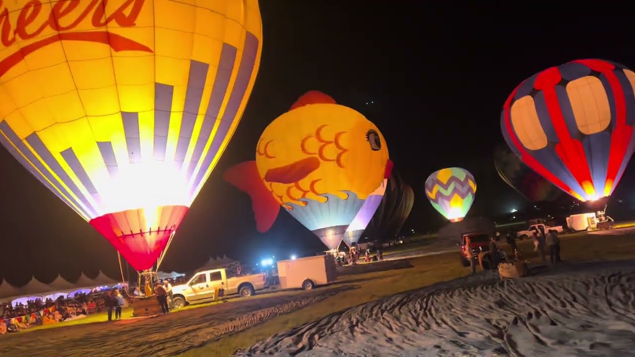 2023 great Reno balloon race super glow show