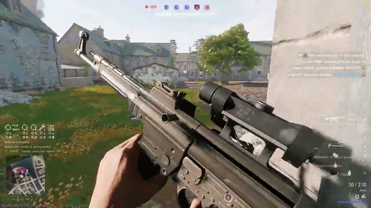 Invasion of Normandy - BR5 Germany - Enlisted Gameplay