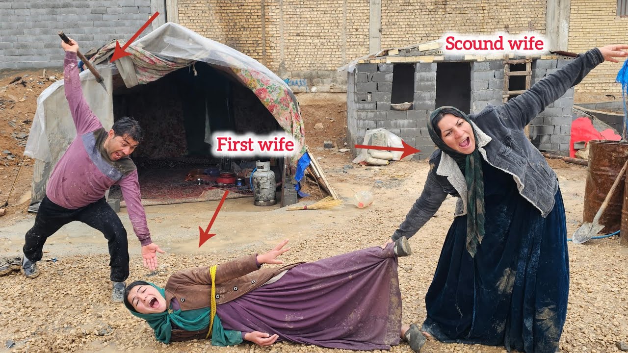 Love and Revenge: Husband and Second Wife Tie Up First Wife