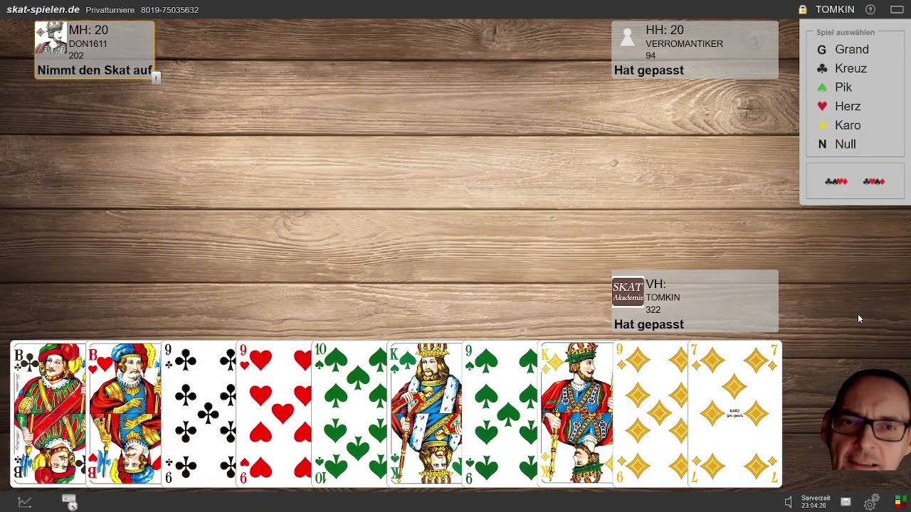 Cent-Skat skat-spielen.de mit Don1611 & Verromantiker #895