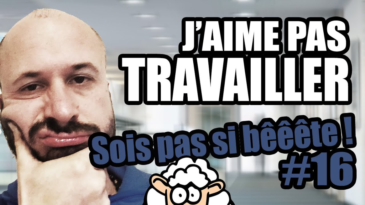 J’AIME PAS TRAVAILLER - Sois pas si bêêête #16