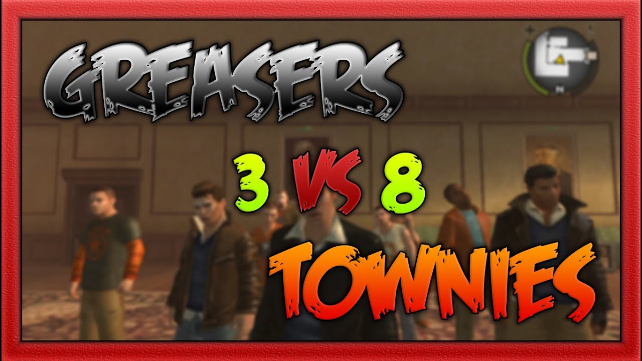 BULLY DUELO - Johnny, Peanut & Norton (Full Boss) VS Townies