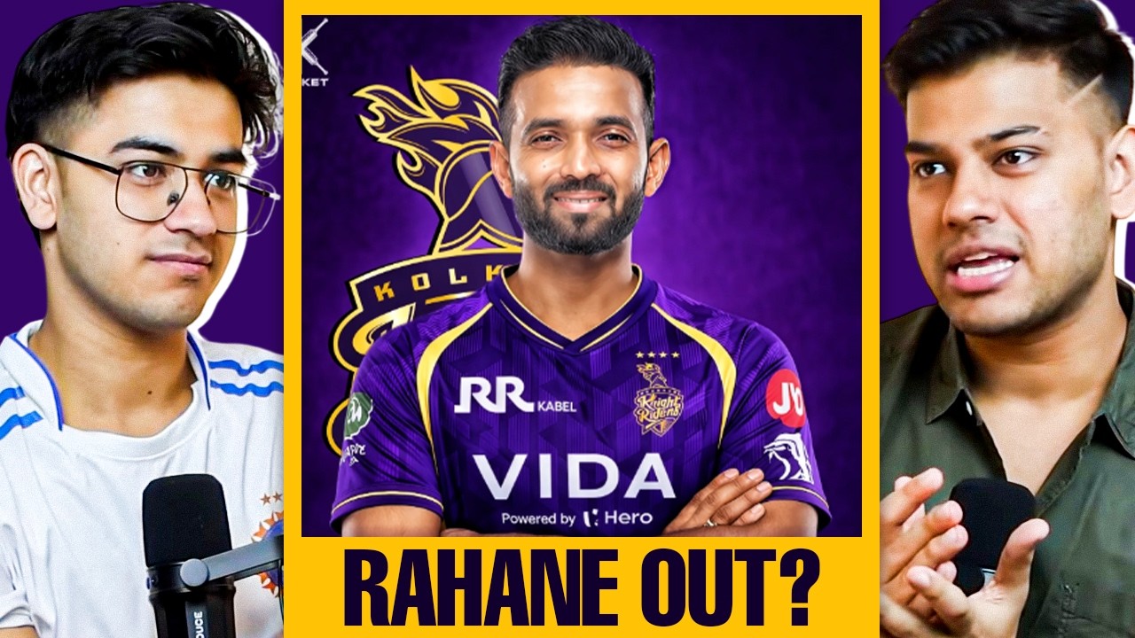 KKR Captaincy Chaos Rahane OUT? 😳Rinku Singh Next Captain? | IPL 2026