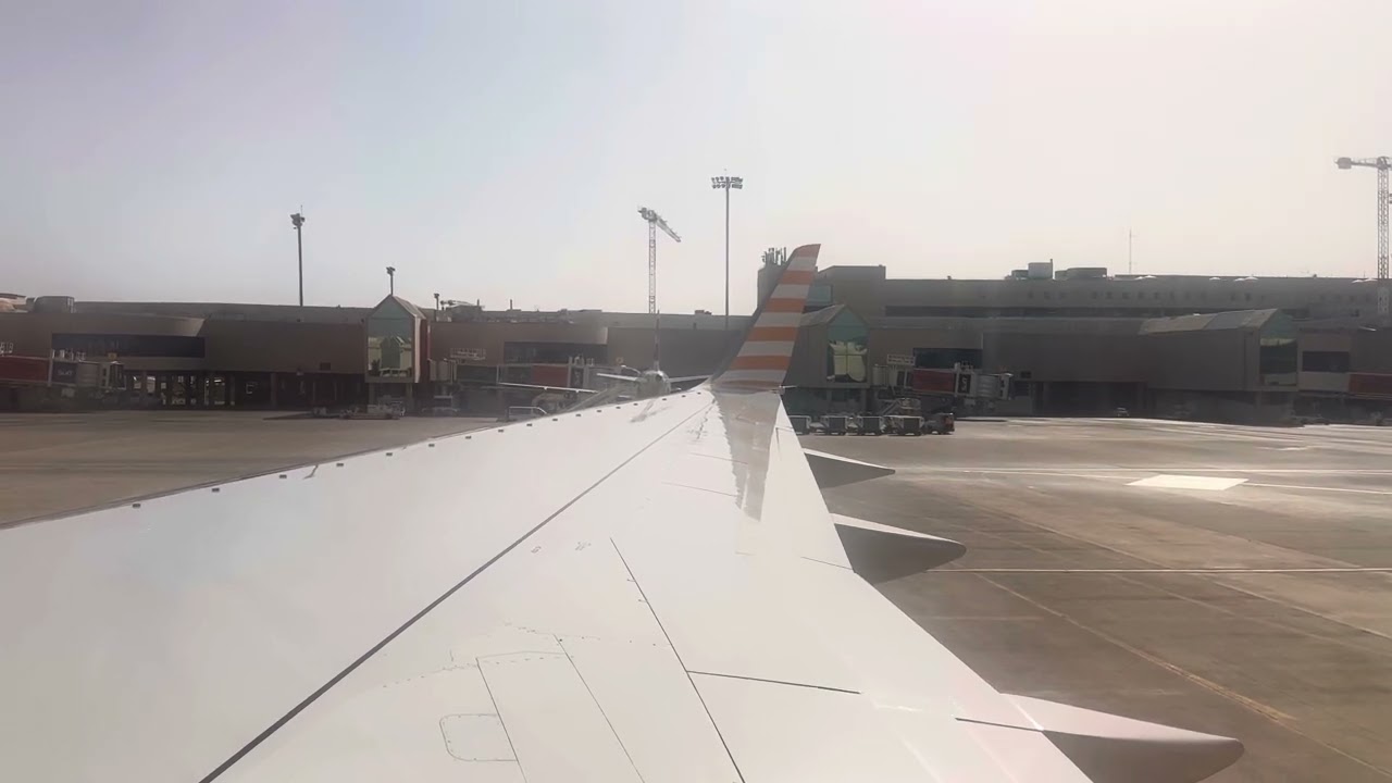 Palma de Mallorca Airport Condor B757 D-ABOJ Start Up and Pushback