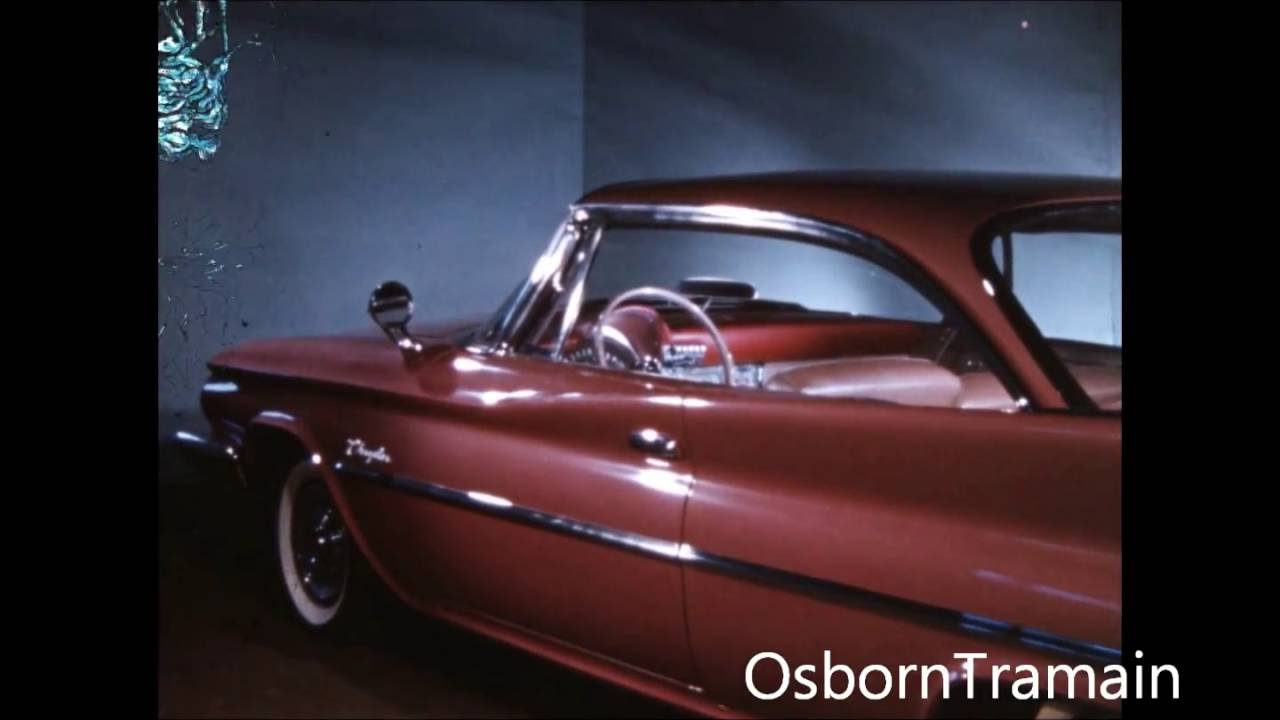 1960 Chrysler New Yorker Film Commercial - Dash Board & Interior