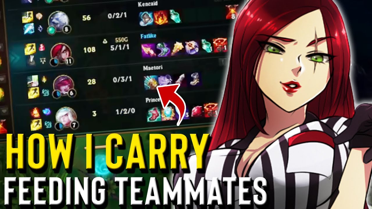 How I Carry Feeding Teammates with Katarina | Iron to Diamond Katarina Guide #9